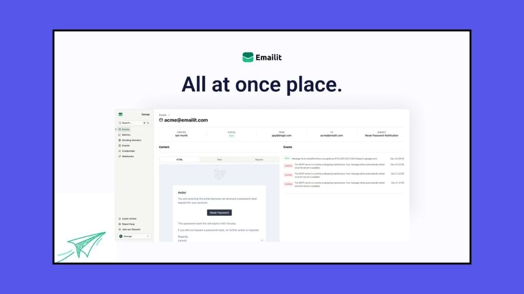 emailit lifetime deal all at once place